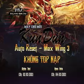 Khai Mở Máy Chủ KUNDUN - Không TOP Nạp