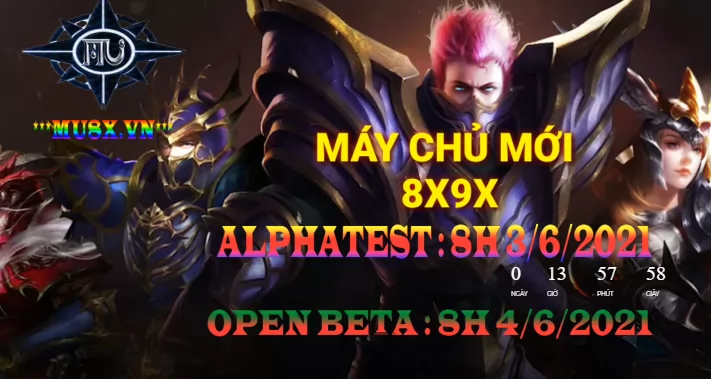 Mu8x Khai mở Máy Chủ 8X 9X