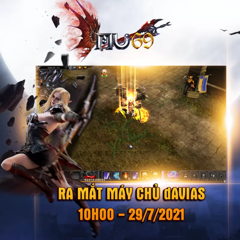 [Muv69.com] Ra mắt máy chủ 2 Davias - 10h00 ngày 29/7/2021