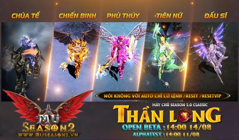 MuSeason2.Vn Phiên Bản Season 2.0 Classic /reset /resetvip