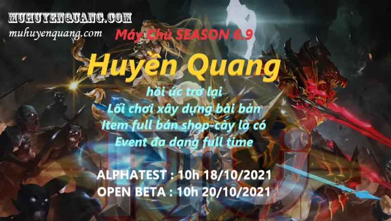 Mu Huyền Quang- Item full bán shop-cày là có