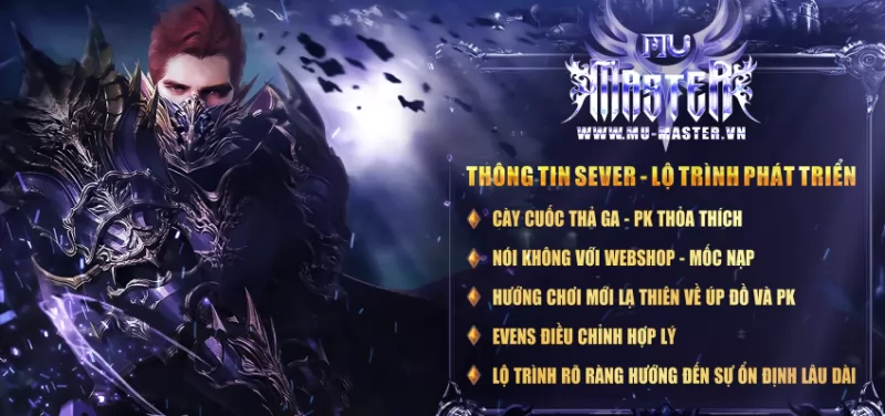 Mu-Master.vn khai mở máy chủ Master