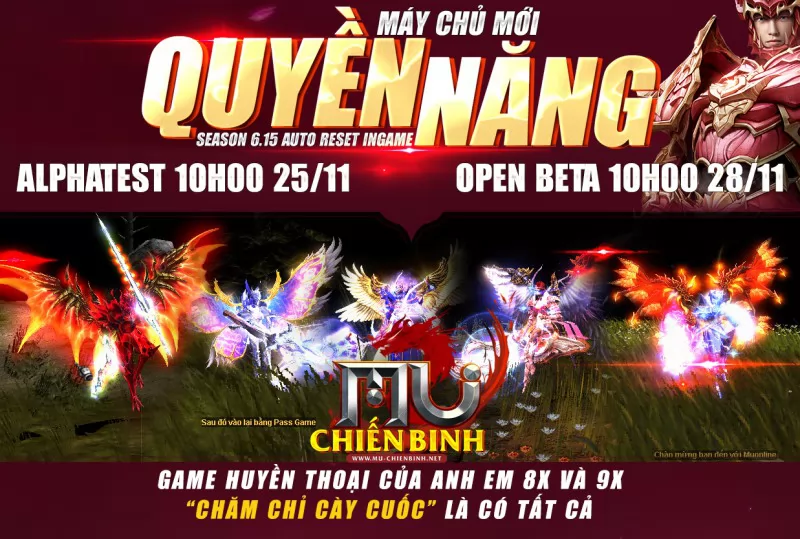 mu-chienbinh.net : khai mở máy chủ Quyền Năng siêu hot