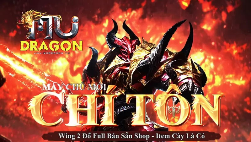 MUDRAGON Máy Chủ Chí Tôn siêu hấp dẫn, Game Free 99% đồ full wing 2 bán tại shop