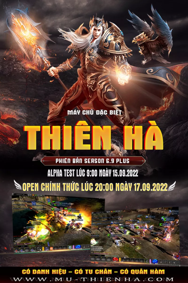 Khai mở sever MU Thiên Hà