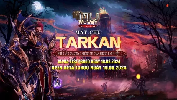 MU VIỆT SS6 OPEN MÁY CHỦ TARKAN NGUYÊN THỦY