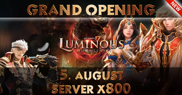 ❤️LuminousMu.com New X800 Server | New Open