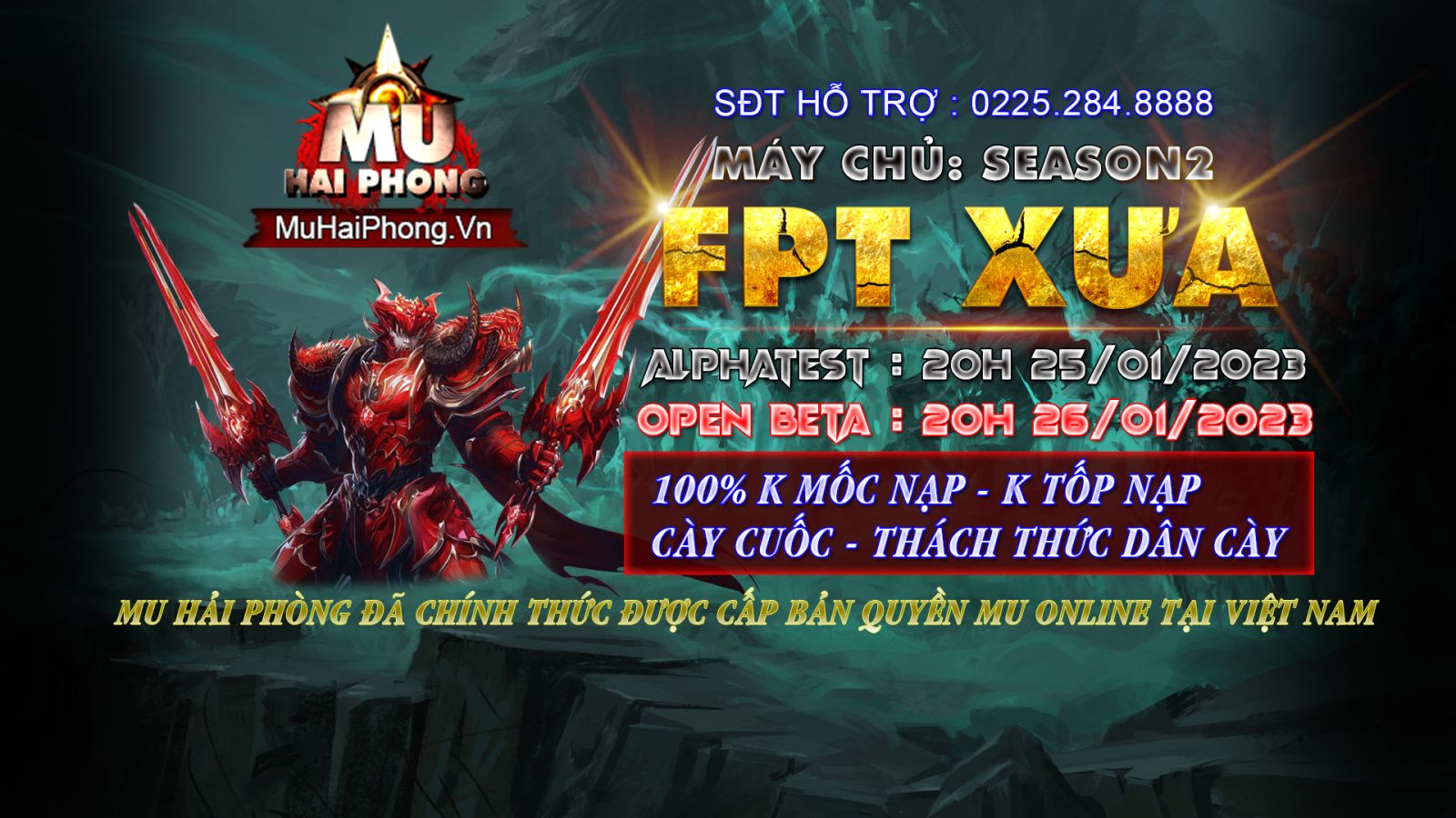 Mu Hải Phòng - Mu Bản Quyền Server FPT Xưa - Thách Thức Dân Cày