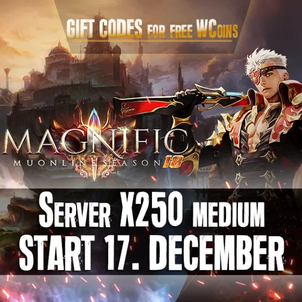 MagnificMu | X250 | START 17 DECEMBER 17.12.2024