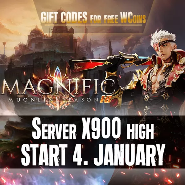 MagnificMu | X900 | START 4 JANUARY 04.01.2025