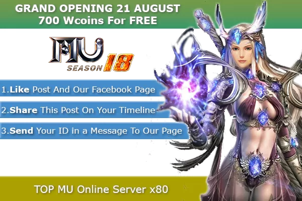 TOPMUONLINE.NET - FRESH NEW OPENING NEW SERVER