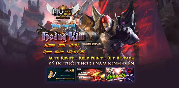 ⚔️ MU ANH HÙNG ⚔️ - Máy chủ HOÀNG KIM Alpha: 15/12 Open: 13h – 04/01/2024, Auto RS, Keep Point, Đổi Item EXC nhận WcoinC. SS6.9 Plus Premium