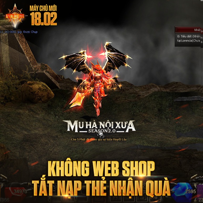 MU Hà Nội Xưa Season 2.0 Classic Chuẩn 2003 Ra mắt máy chủ Maya