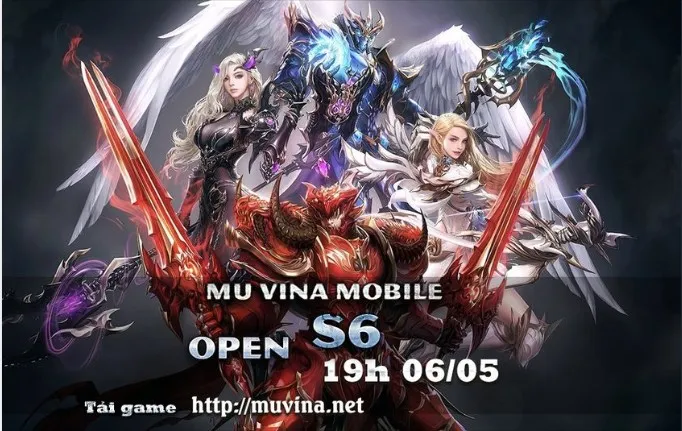 MU VINA MOBILE RA MẮT MÁY CHỦ MỚI SỰ KIỆN ĐUA TOP OPEN S5