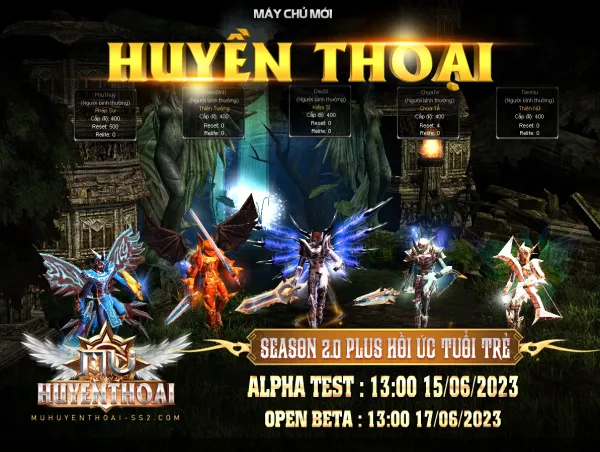 Tín đồ của MU Online PC Season 2 hoài cổ thực thụ nên chơi máy chủ này