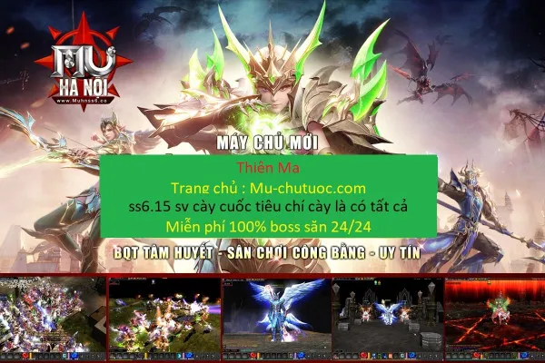 Mu Chu Tước ss6.15 Full even full sự kiện Tặng full khi tham gia