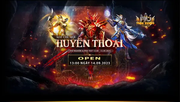 Mu Thần Vương - Train 5Wcoin/Quái - Drop Item Exl & Ngọc All Map - NPC Buff & Treo Off Free  - Max Wing 3 & Item 380.