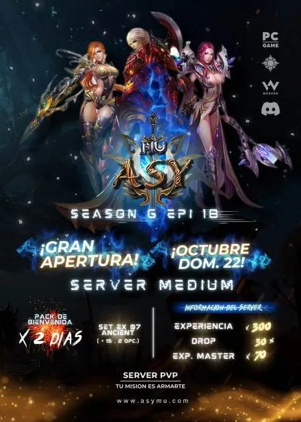 ASY MU SEASON6 EP 18 GRAND OPENING NEW SERVER