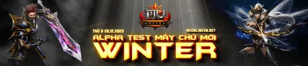 CÔNG BỐ RA MẮT CHÍNH THỨC TỰA GAME MU ONLINE HUYỀN THOẠI - MÁY CHỦ WINTER