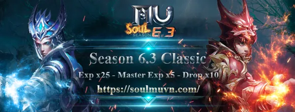 GIỚI THIỆU SIÊU PHẨM KHÔNG THỂ BỎ QUA SOUL MU VN - SEASON 6.3 FIX ALL ĐI LAG