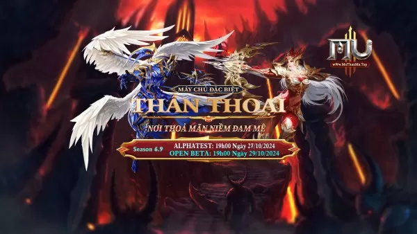 MU THẦN MA - SEASON 6.9 - Exp 999X  - DROP 50%  - Game Đông Người Chơi - Event Liên Tục - Cân Bằng Class