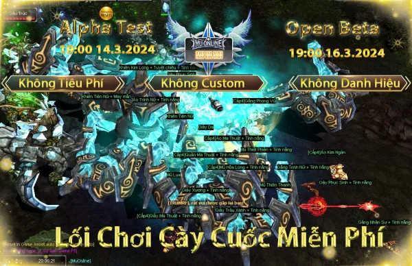 Mu Hà Nội Server Thiên Vương