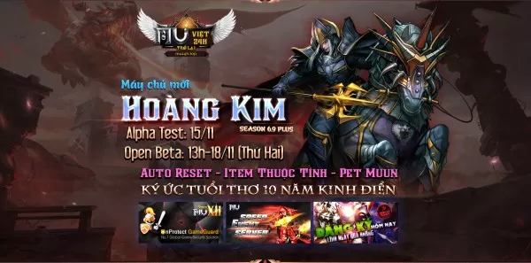  MU VIỆT 24H - Event Full, Item Thuộc Tính Ẩn, Offattack, Item Exc Đổi WCoinC