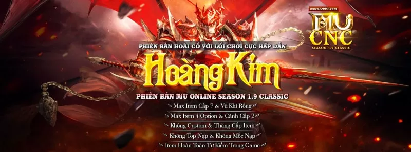 MUCNC2003 ra mắt máy chủ Huyền Thoại Season 1 với nhiều tính năng cực hấp dẫn.