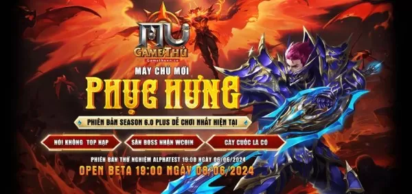 GAMETHUVN QUAY TRỞ LẠI LỤC ĐỊA MU VỚI PHIÊN BẢN SEASON 6.0 Plus