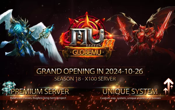 GlobeMu Global Mu Season 18 x100 Dynamic server opening