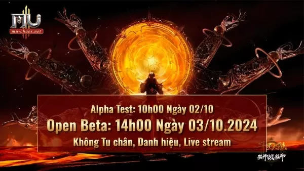 Mu Chaos phiên bản SS6.3 Không tu chân, danh hiệu, live stream