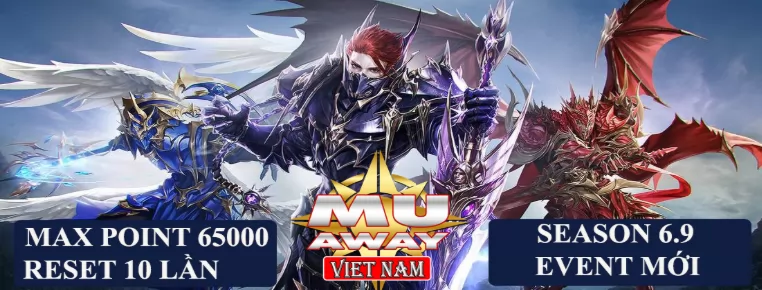 MU AWAY VIỆT - SEASON 6.9 - OPEN BETA 18/6/2020 - FREE 100%, KHÔNG NẠP THẺ, KHÔNG ĐUA TOP, CẦY CUỐC KIẾM WCOIN.