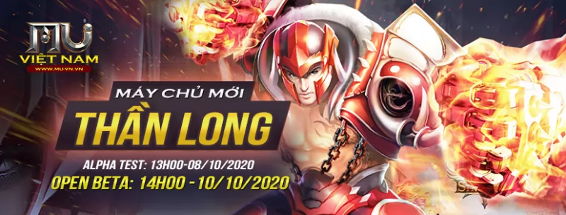 Mu Việt Nam ra mắt máy chủ Thần Long chuẩn game xưa